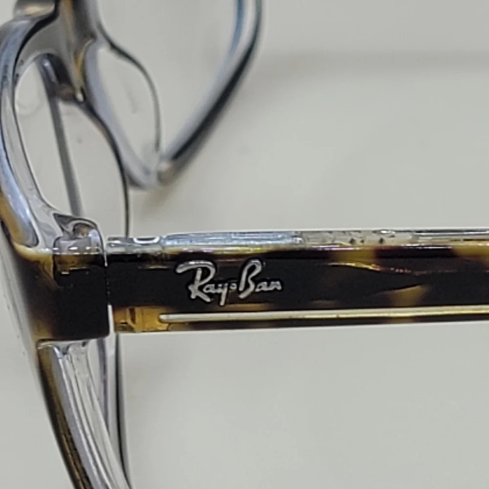 Ray Ban Junior RB1536 3602 Crystal Tortoise Eyeglasses Kids 48-16 130 W/Case